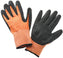 Mercer - Millennia® Nitrile and Nylon Orange/Black Food Processing Gloves with Multi Color Cuff - M33425