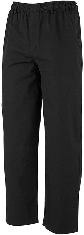 Mercer - Millennia® Poly Cotton Black Unisex Cook Pant - M60050BK