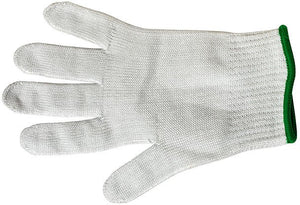 Mercer - Millennia® White Stainless Steel Reinforced Knit Construction Cut-Resistant Glove with Multi Color Cuffs - M334131X