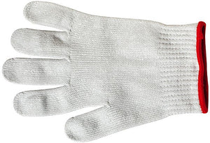 Mercer - Millennia® White Stainless Steel Reinforced Knit Construction Cut-Resistant Glove with Multi Color Cuffs - M334131X