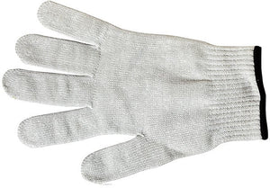 Mercer - Millennia® White Stainless Steel Reinforced Knit Construction Cut-Resistant Glove with Multi Color Cuffs - M334131X