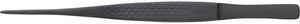 Mercer - Precision Plus™ 6.1" Black Stainless Steel Fine Tip Straight Tong - M35245BK