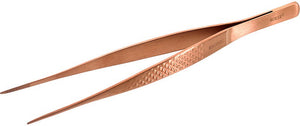 Mercer - Precision Plus™ 6.1" Rose Gold Stainless Steel Fine Tip Straight Tong - M35245RG