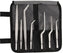 Mercer - Precision Plus™ Stainless Steel Plating Tongs, Set Of 8 - M35154