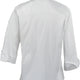 Mercer - Renaissance Poly Cotton White Women's Scoop Neck Chef Jacket - M62040WH