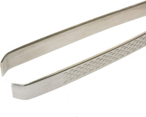 Mercer - Standard 4.6" x 0.5" Stainless Steel Fish Bone Tweezer - M35250