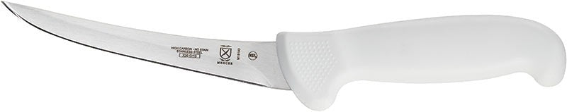 Mercer - Ultimate 6" Japanese Steel Curved Boning Knife with White Handle - M18180