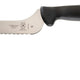 Mercer - Ultimate 6" Japanese Steel Wavy Edge Offset Bread Knife with Black Handle - M18134BK