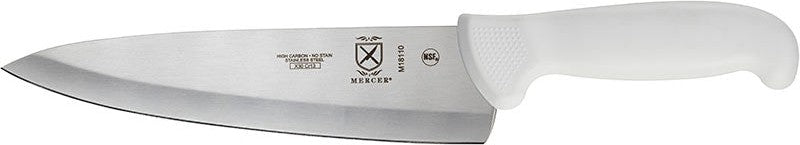 Mercer - Ultimate 8" Japanese Steel Chef's Knife with White Handle - M18110