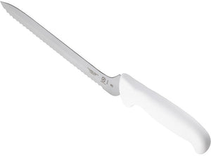 Mercer - Ultimate 8" Wavy Edge Offset Bread Knife with White Handle - M18130