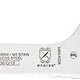 Mercer - Ultimate White 8" Japanese Steel Wavy Edge Offset Bread Knife with Brown Handle - M22418BR