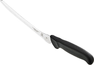 Mercer - Ultimate White - 8" Wavy Edge Offset Bread Knife with Black Handle - M18135BK