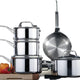 Meyer - 10 PC ProClad 5-Ply Aluminum Core Stainless Steel Cookware Set - 3801-10-00 (Available March)