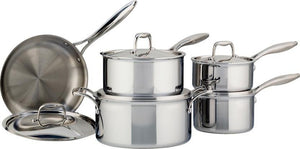 Meyer - 10 PC SuperSteel Tri-Ply Clad Cookware Set - 3501-10-00 (Available April)