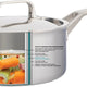 Meyer - 3.1 L ProClad Saucepan - 3806-20-31