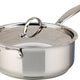 Meyer - 4 L Confederation Series Sauté Pan with Lid - 2408-24-04