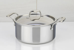 Meyer - 5 L SuperSteel Tri-ply Clad Dutch Oven with Cover - 3507-24-05 (Available March)