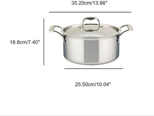 Meyer - 5 L SuperSteel Tri-ply Clad Dutch Oven with Cover - 3507-24-05 (Available March)