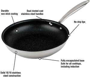 Meyer - 8" Accolade Granite Non-Stick Fry Pan 20cm - 2217-20-00