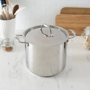 Meyer - 9 L Accolade Series Stock Pot with Lid - 2201-24-09