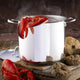 Meyer - 9 L Accolade Series Stock Pot with Lid - 2201-24-09