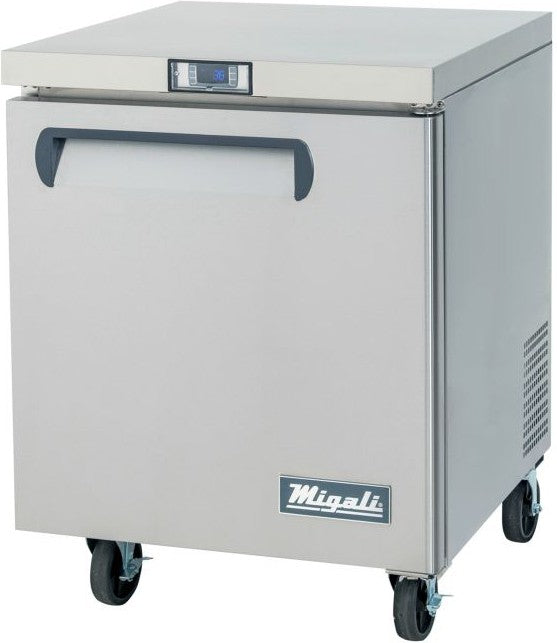 Migali - 115V, 27" Single Under-counter & Work Top Refrigerator - C-U27R-HC