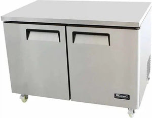 Migali - 115V, 48" Double Under-counter & Work Top Freezer - C-U48F-HC