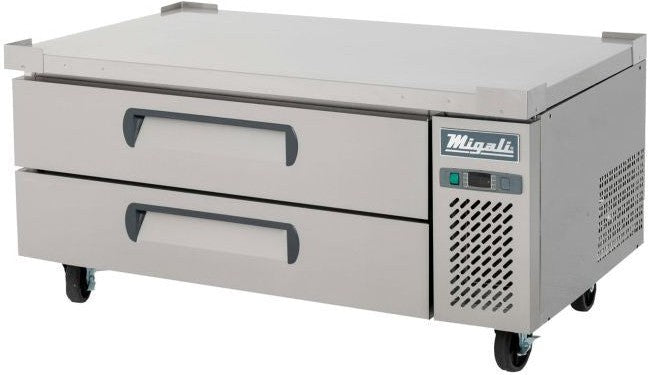 Migali - 115V, 52" Two Drawer Refrigerated Chef Base - C-CB52-HC