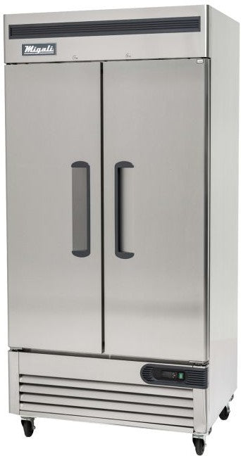 Migali - 115V Bottom Mount Double Door Reach-In Freezer - C-2FB-35-HC