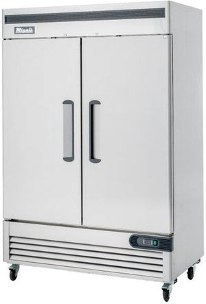 Migali - 115V Bottom Mount Double Solid Door Reach-In Freezer - C-2FB-HC