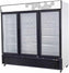 Migali - 115V Triple Glass Door Merchandiser Freezer - C-72FM-HC