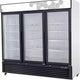 Migali - 115V Triple Glass Door Merchandiser Freezer - C-72FM-HC