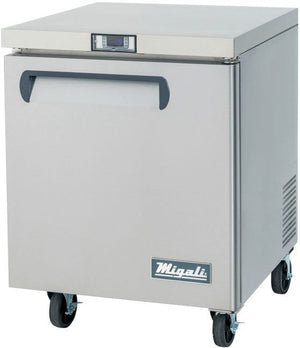 Migali - 15V, 27" Single Under-counter & Work Top Freezer - C-U27F-HC