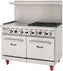 Migali - 4 Natural Gas Burner Range With 24