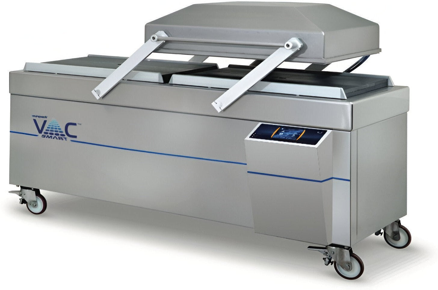 MiniPack - 220V Double Chamber Swing Lid VacSmart Left & Right Seal Vacuum Sealer - MV1100LR