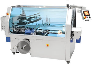 MiniPack - 230V Grey Automatic Heat Shrink Wrapper Machine with Double Hatch - Pratika 56 MPE X2