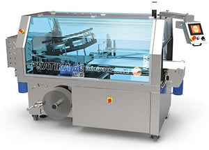 MiniPack - 230V Stainless Steel Automatic Shrink Wrapper Machine with Double Hatch - Pratika 56 MPE X2SS