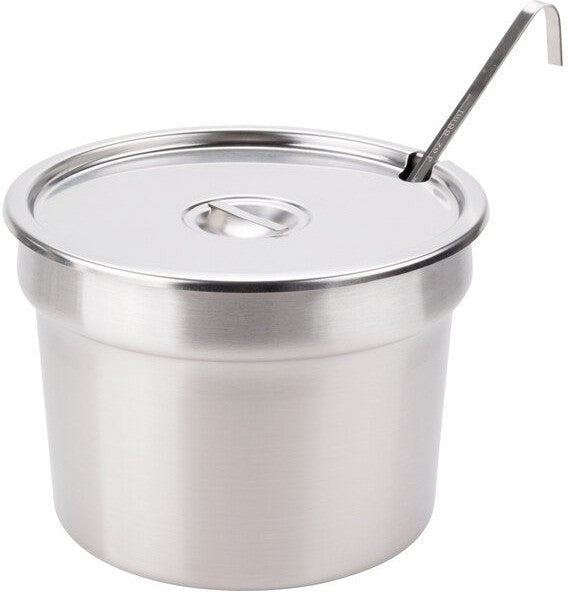 Nemco - 11 QT Stainless Steel Inset Kit with Cover and Ladle - 66088-10