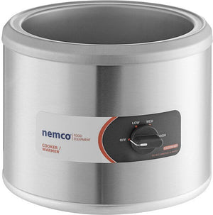 Nemco - 120V 11 QT Round Countertop Cooker Warmer - 6103A