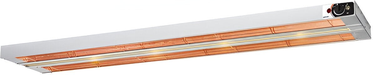 Nemco - 120V 36" Strip Type Heat Lamp Bar Heater with Infinite Temperature Control - 6151-36