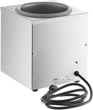 Nemco - 120V 4 QT Single Well Countertop Food Warmer Included Inset, Ladle, and Cover - 6110A-ICL