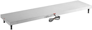 Nemco - 120V 72" Heated Shelf Warmer with Stainless Steel Sides - 6301-72-SS