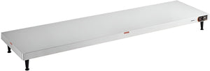 Nemco - 120V 72" Heated Shelf Warmer with Stainless Steel Sides - 6301-72-SS