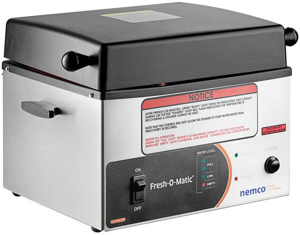 Nemco - 120V Fresh-O-Matic Countertop Rethermalizer and Tortilla or Portion Steamer - 6625B