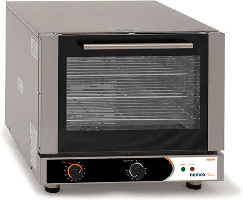 Nemco - 120V Half-Size Countertop Convection Oven with 4 Pans - 6225-17