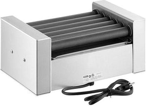 Nemco - 120V Hot Dog Roller Grill with GripsIt Non-Stick Coating with 10 Hot Dog Capacity - 8010SX