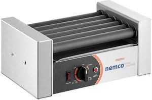 Nemco - 120V Hot Dog Roller Grill with GripsIt Non-Stick Coating with 10 Hot Dog Capacity - 8010SX