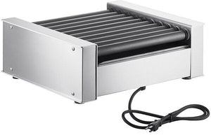 Nemco - 120V Hot Dog Roller Grill with GripsIt Non-Stick Coating with 18 Hot Dog Capacity - 8018SX