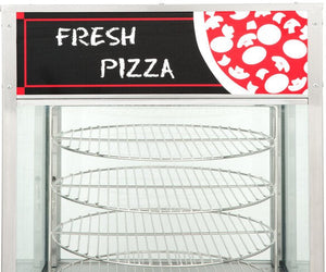 Nemco - 120V Single Door Rotating 4-Tier Pizza Merchandiser with 18" Racks - 6452