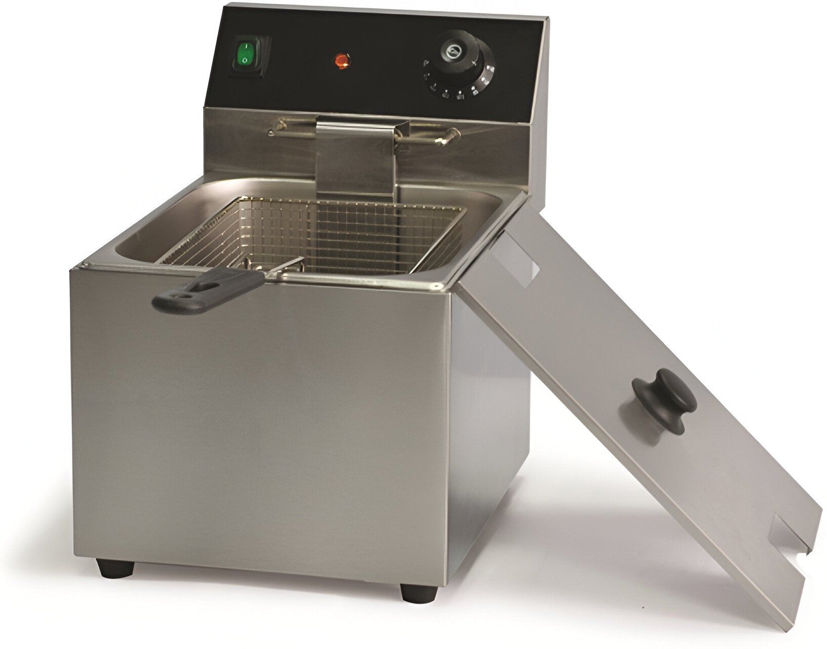 Nemco - 208-240V 16 lb Fat Capacity Full Pot Deep Fryer - GS1610